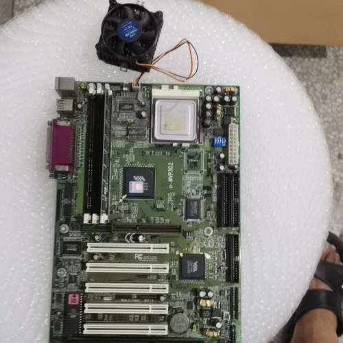 磐正EP-MVP3G2工控主板，带CPU和散热器，带内存条，议价