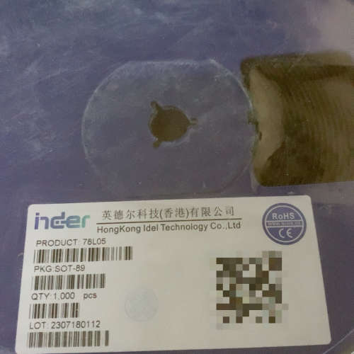 78L05 SOT-89封装 数量1盘 1000个 单价0.议价