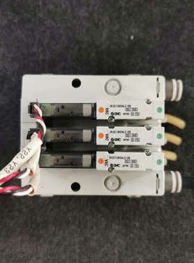 议价拆机SMC真空电磁阀ZK2C10KNL2-06（3位带底座）