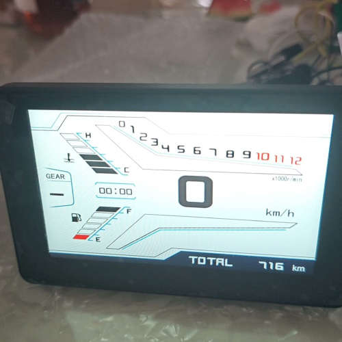 议价钱江贝纳利 赛250TFT仪表。原厂测试仪表里程716公里，