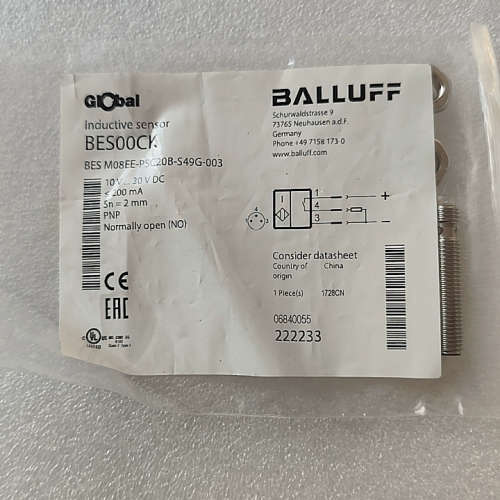 促销巴鲁夫全新BES00CK BES M08EE-PSC20B-S49G-003现货65*议价