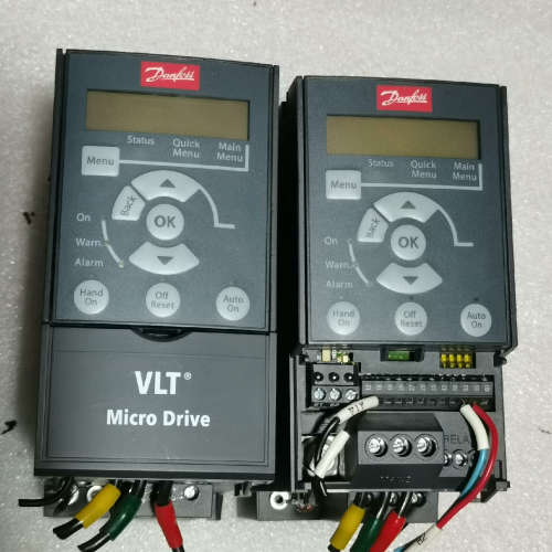 备用电箱所拆两个丹佛斯FC-051PK75T4E20H变频器议价