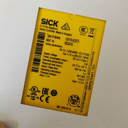 议价全新原装施克西克安全继电器SICK  UE410-XU3T5