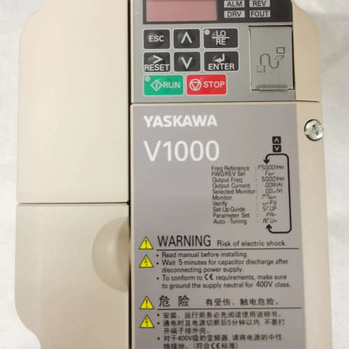 原装 安川V1000系列变频器 CIMR-VB2A0010B议价