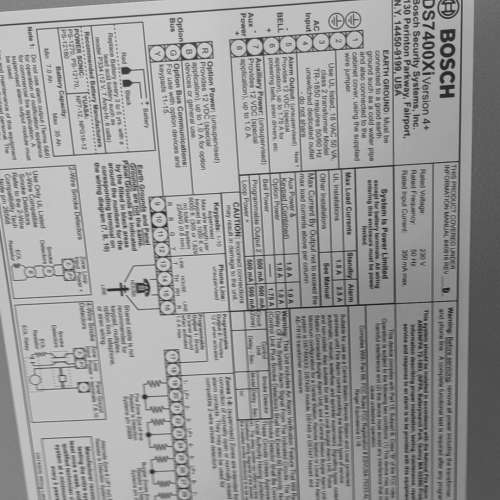 博世BOSCH防盗报警主机DS-7400XI-CHI 有键盘议价
