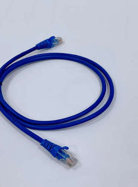 CAT5 1.2m蓝色网线，数量194根，标单价，打包出议价