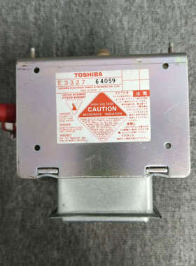 TOSHIBA日本东芝二手磁控管6kw微波磁控管E3327议价