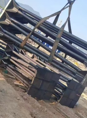 地脚螺栓连接件 M24 M39 M30 材质Q355B高强度地脚螺栓笼7字 L型