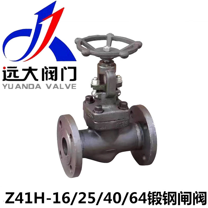 河北远大阀门Z41H-16/25/40/64锻钢A105法兰高温蒸汽闸阀DN15-50
