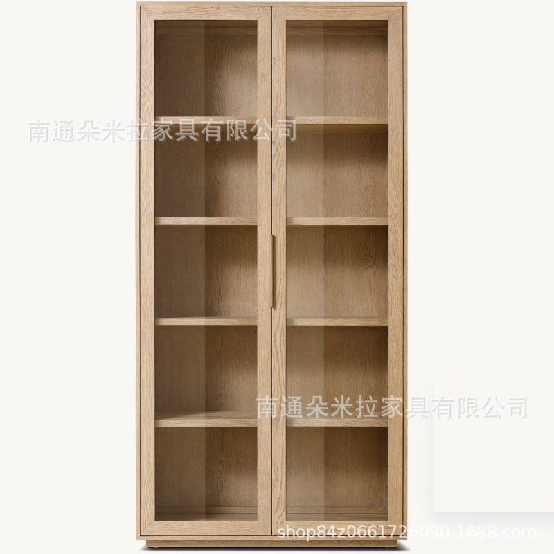 RH美式高端豪华书柜餐边柜