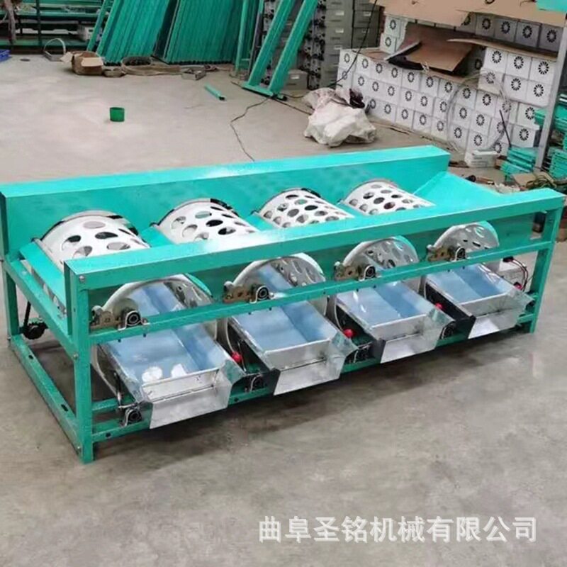 柑橘柠檬李子快速分级机 3-6级电动选果机 滚筒式果蔬分选机