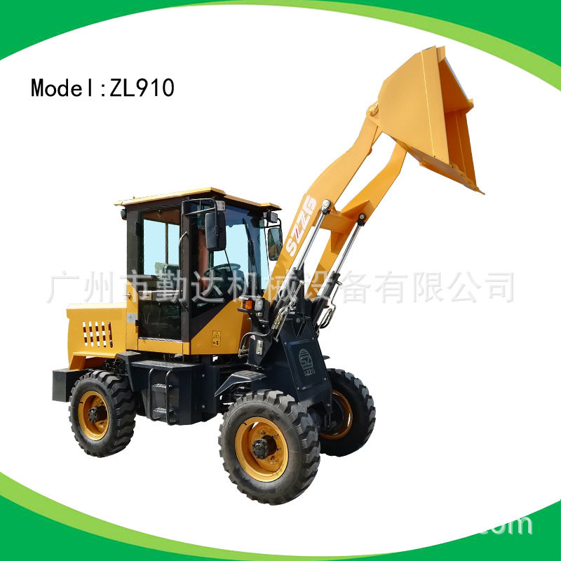 单缸四驱25马力小铲车小型装载机养殖建筑持久耐用液压助力推土机