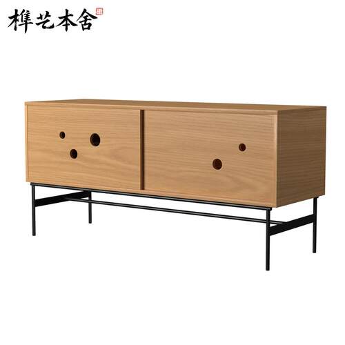意式极简艺术设计餐边柜