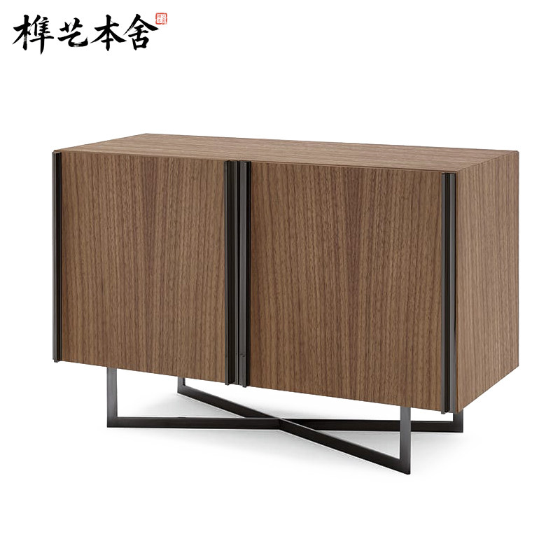 榫艺本舍/北欧极简设计样板间客厅装饰储物边柜PROFILE橱柜餐具柜