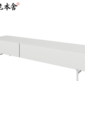 榫艺本舍/北欧简约艺术设计 Lugano 大小户型客厅落地置物电视柜