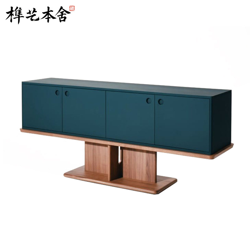 榫艺本舍/意式艺术设计样板间客厅实木 INTERSECTION 餐厅餐具柜