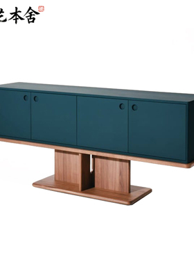 榫艺本舍/意式艺术设计样板间客厅实木 INTERSECTION 餐厅餐具柜