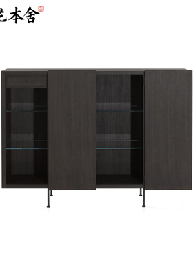 榫艺本舍/意式轻奢简约家用Tiller vertical sideboard客厅餐边柜