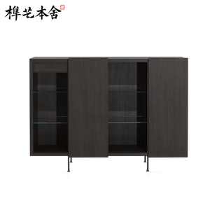 榫艺本舍/意式轻奢简约家用Tiller vertical sideboard客厅餐边柜