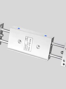 双杆双轴滑台气缸STMB20x25-50/75/100/125/150/175/200带磁/STMS