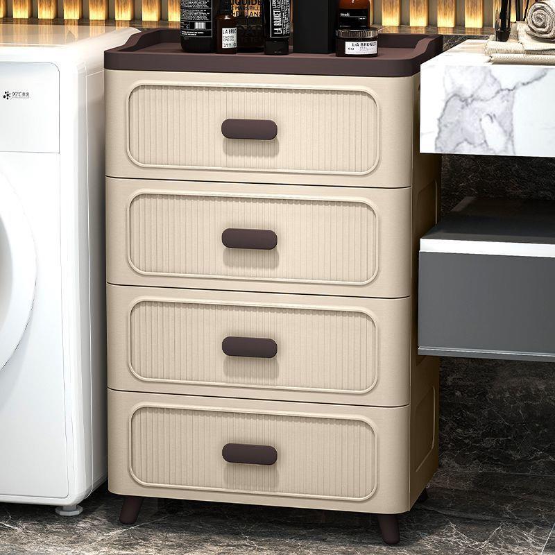 浴室置物架抽屉式储物柜多层塑料五斗柜加厚洗手台边