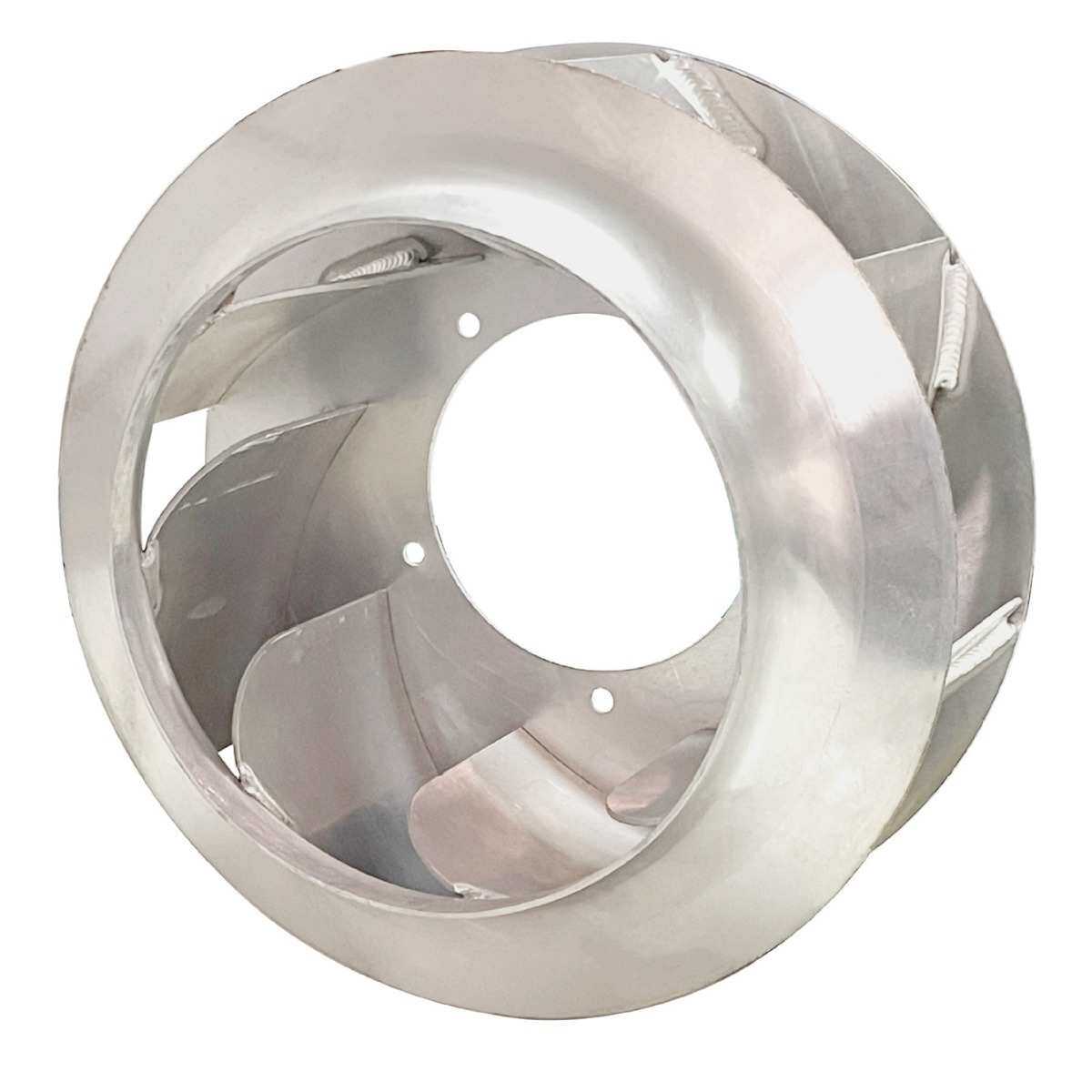 400mm铝合金风叶轴流风机风叶片304不锈钢配件空压机轮排风扇