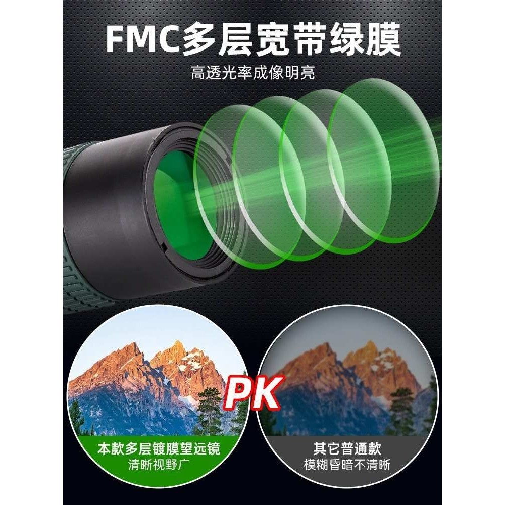 单筒望远镜变倍高倍高清专业级日夜便携式户外手持观赛手机演唱会