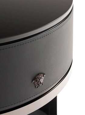 medallion bedside table美杜莎轻奢高级床头柜 豪宅大牌家具工厂