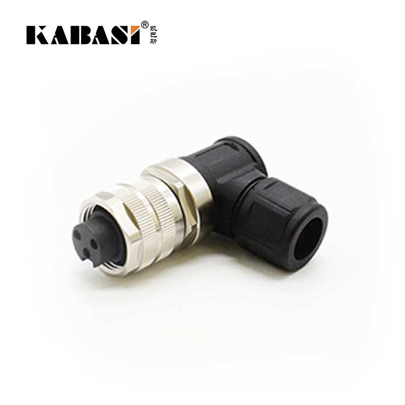 凯巴斯7/8连接器防水mini4/5芯螺钉压接传感器工业插IP67插头接头