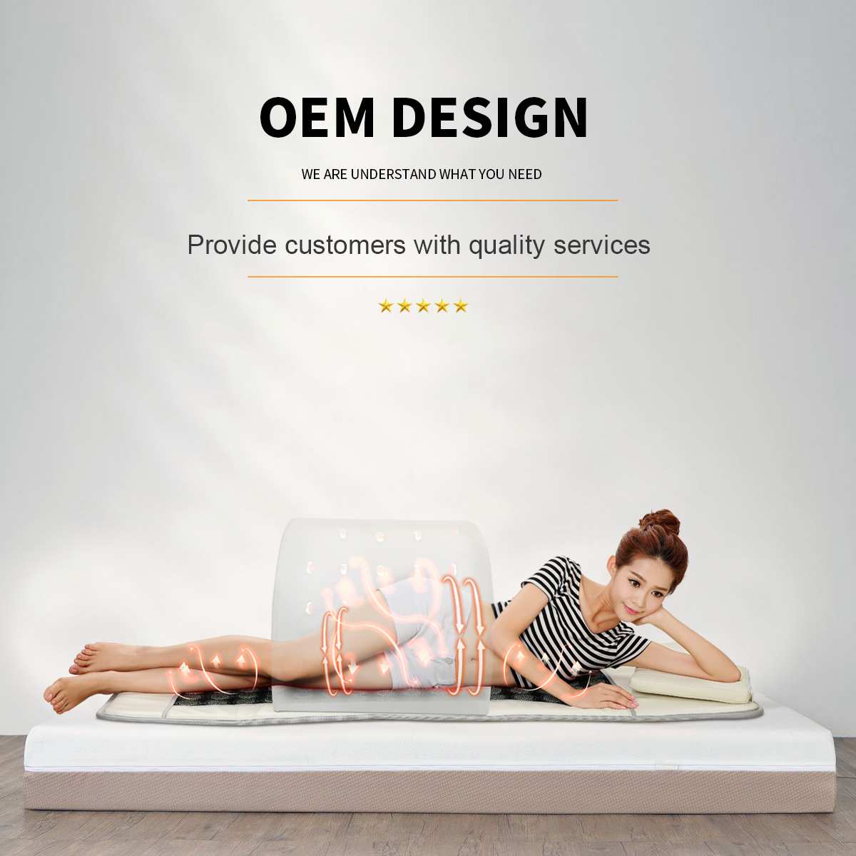 美特丽丝碳纤维托玛琳石电热温热舱电热褥发热垫子发汗仪厂家直销