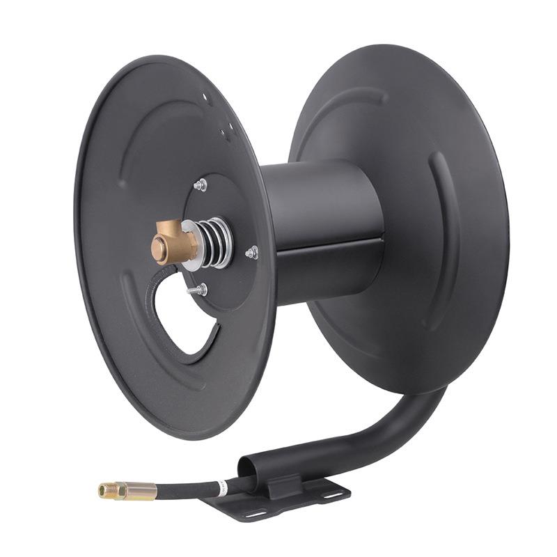 高压清洗机手摇卷盘30M60M卷管器高压水管收钢丝管卷盘绕线器
