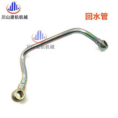 神钢挖掘机配件SK330/350-8超8发动机J08E涡轮增压器回水管进水管