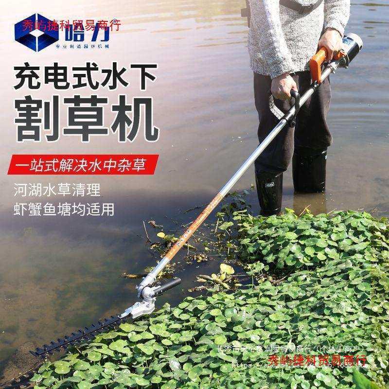 充电式无刷电动背式小型水下割草机船用虾塘蟹塘伊乐藻除草机其他,3C数码配件,USB灯,淘宝优惠券,粉丝福利购,淘宝优惠卷