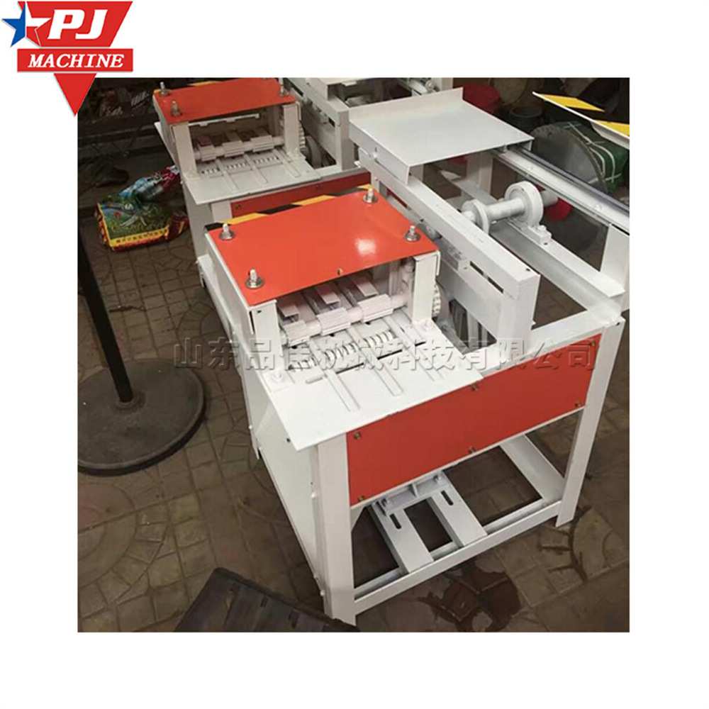 家具厂齐头修边多片锯 细木工板条清边锯 细木板芯条溜边设备