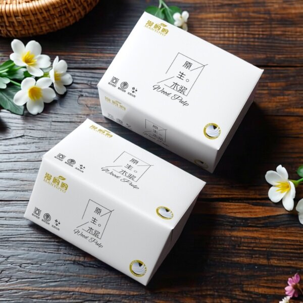 婴儿餐巾纸原生木桨柔软不易破图片