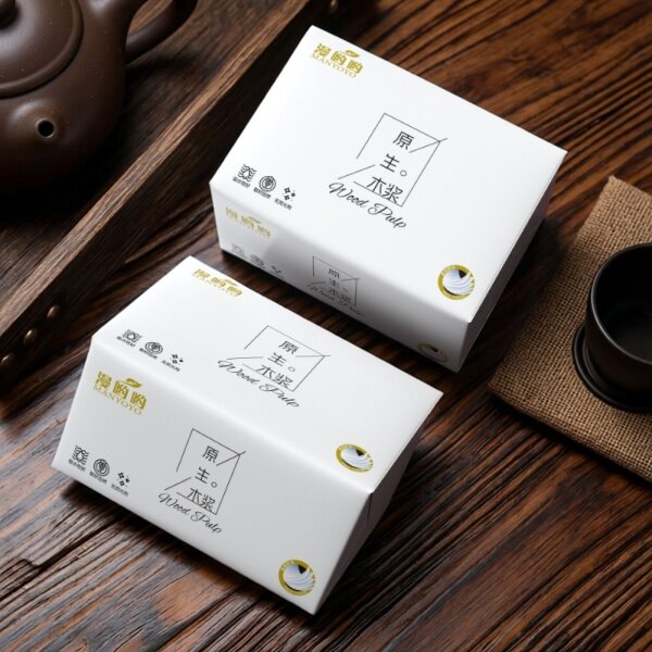雅加迪原木浆大包整箱家用抽纸