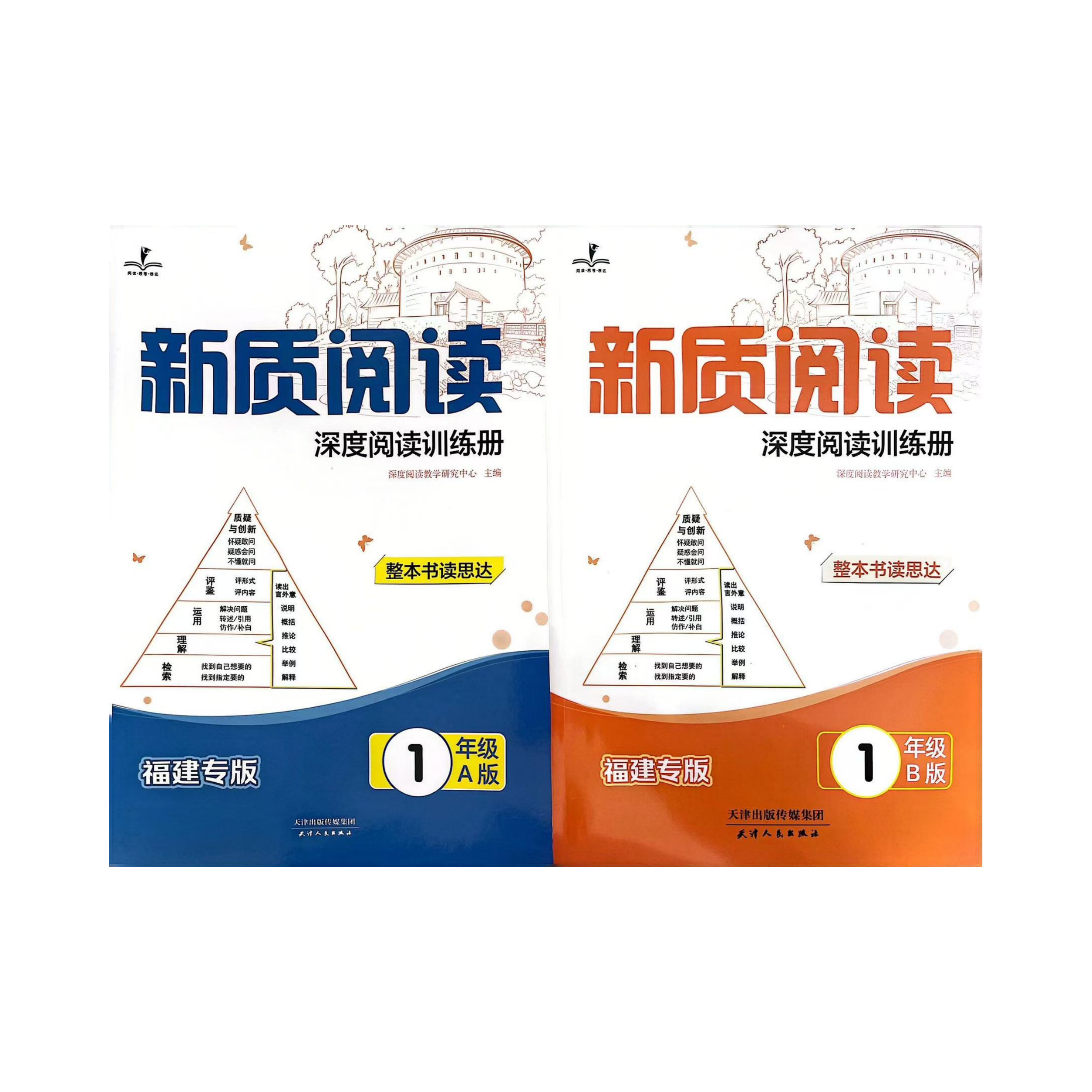 深度阅读训练册A版B版同步训练册