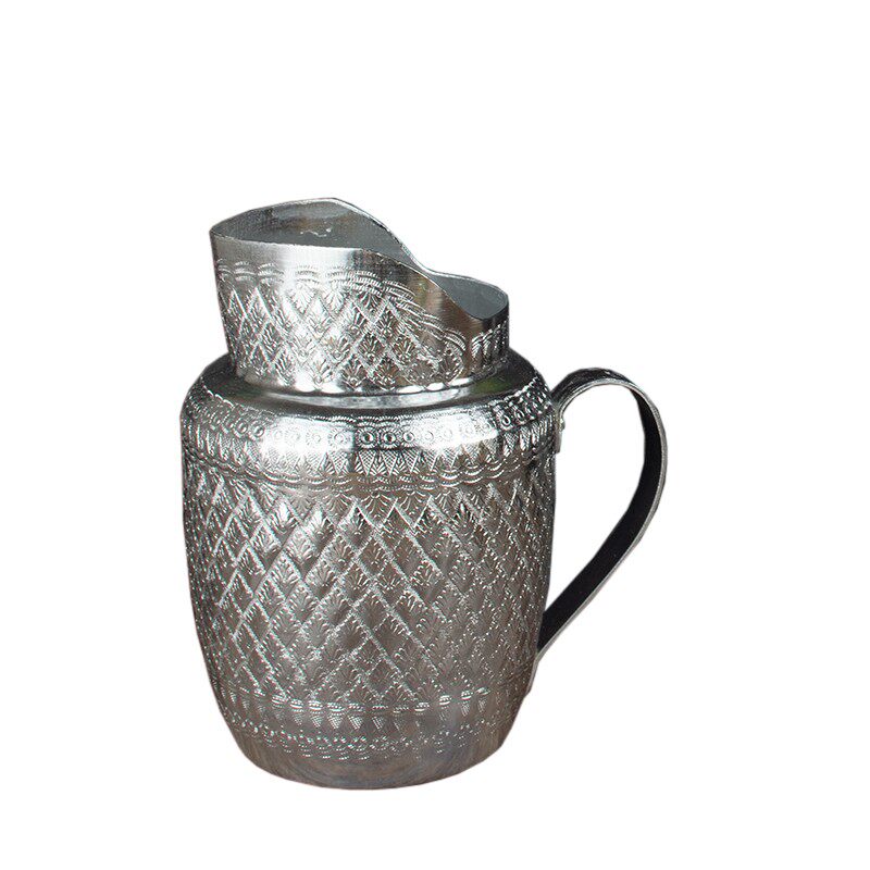 泰国冷水壶大容量果汁q壶扎壶复古锡制凉水壶冷饮酒壶泰式餐具