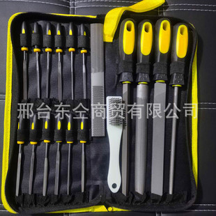 南和东仝锉刀钢锉金属木工打磨工具矬子挫刀钳工扁锉圆什锦锉套装