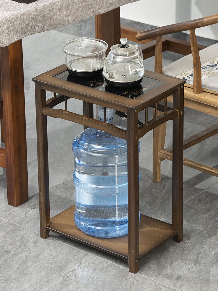 家用实木茶水柜一体烧水壶