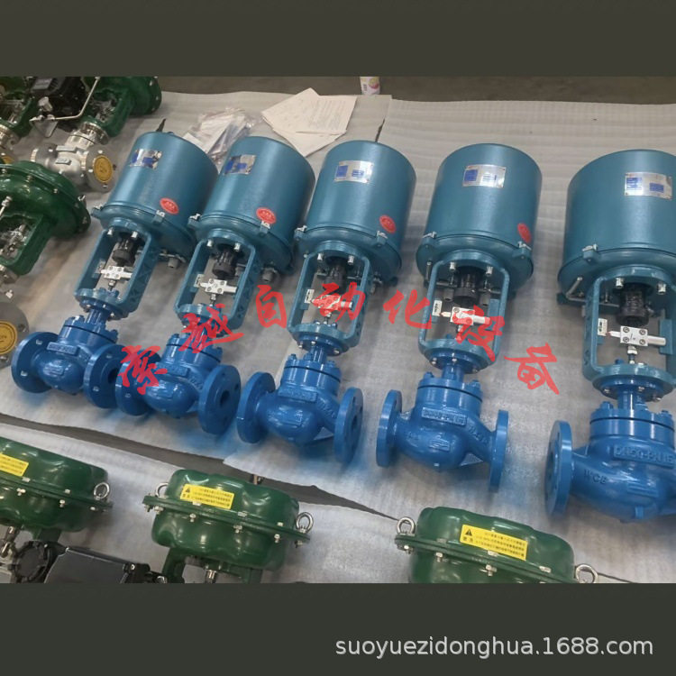 气动套筒调节阀 ZJHM-25C-DN50 法兰连接 锅炉给水 蒸汽温度控制