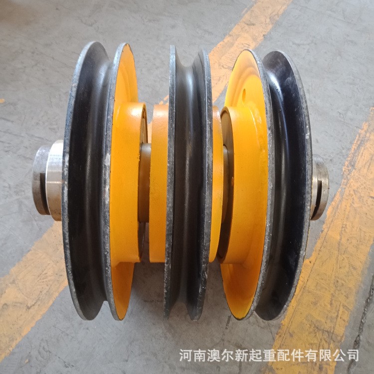 大量批发  机械配件滑轮组 16吨/20吨/32天车热轧滑轮组 起重滑轮