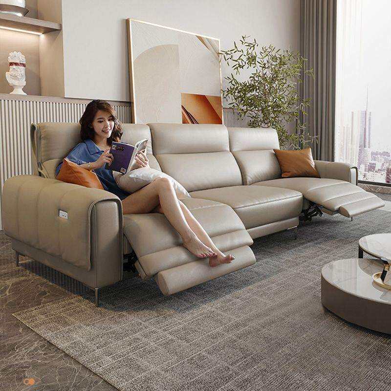 2026新款意式沙发电动沙发多功能沙发客厅现代轻奢贵妃小户型