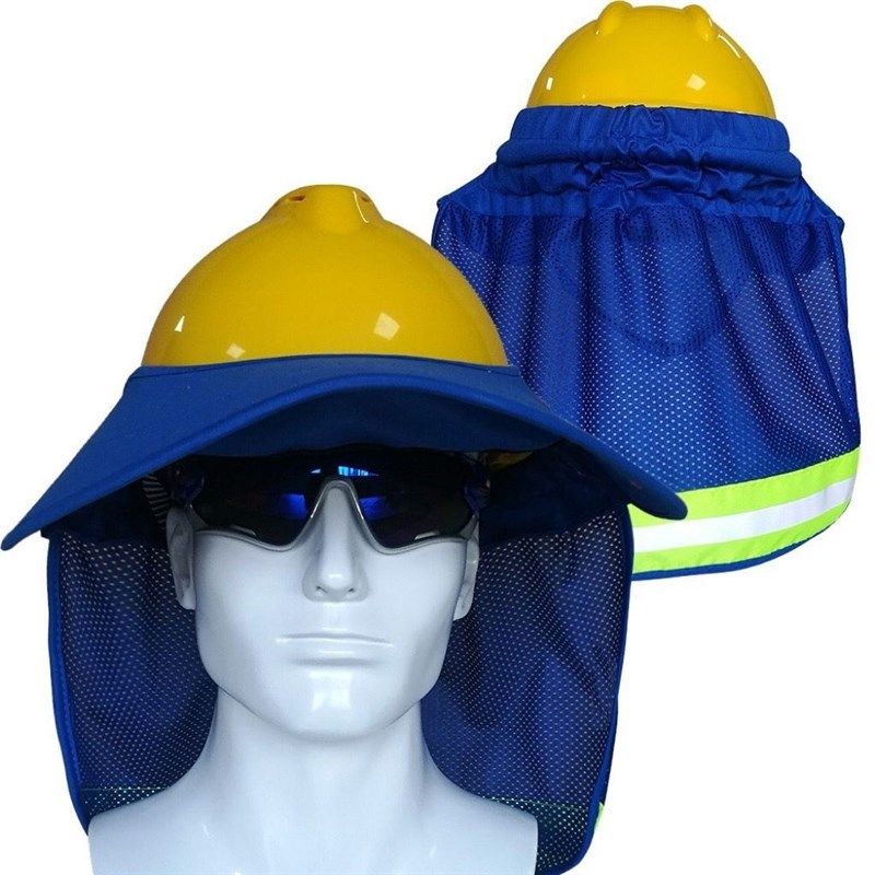 速发安全帽防晒帽檐遮2男款夏建季筑工地工作帽024新