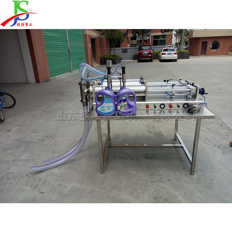 双头液体灌装机调味剂自动化包装机100型活塞式装袋机易操作