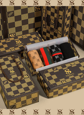 GDAD男士袜子纯棉吸汗防臭运动透气防脚气船袜短袜高档礼盒装正品