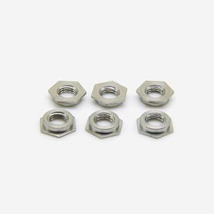 弘威不锈钢平齐螺母FS-M2 M3 M4 M5 M6 镶入螺母压薄六角压铆螺母