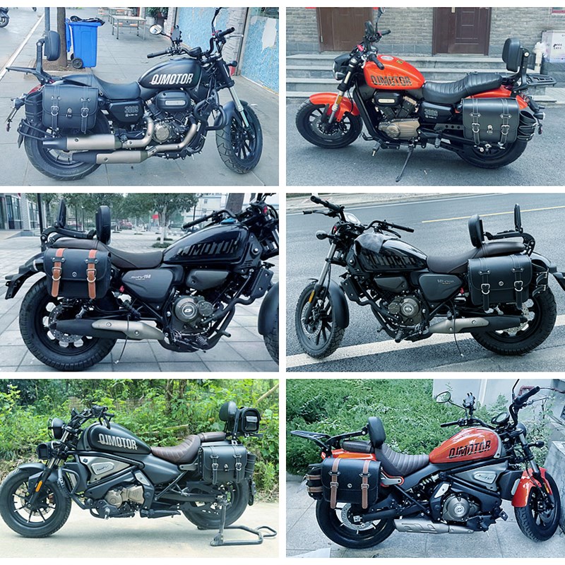 适用钱江闪250边包护杠闪150边包箱闪500s护杠折叠V靠背货架防水