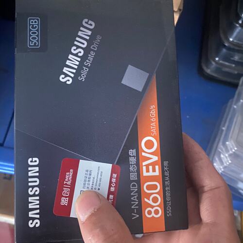 {议价}三星860EVO 500g 固态硬盘盒子 包装盒 带说