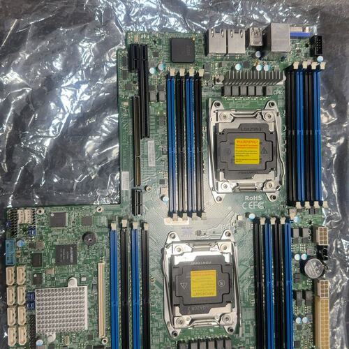 {议价}超微X10DRW-i服务器主板，支持E5-2600 V3 V